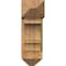 Ekena Millwork Balboa Arts and Crafts Rough Sawn Bracket w/ Offset Brace, Western Red Cedar, 8"W x 20"D x 24"H BKT0806X20X24BOA03RWR - alternate 4